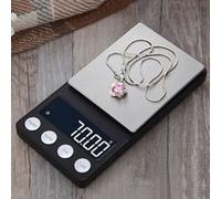0.1Gram Bijoux de précision électronique numérique Balance des poids de poche Balance 1000g