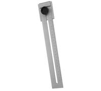 0-250mm Plage de mesure Haute précision Règle de marquage pour le travail du bois Jauge de mesure Outil de mesure