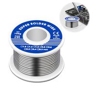 0.8mm Fil de Soudure, 100g Fil Étain à Souder avec Noyau de Colophane | Etain a Souder Electronique Bobine d'étain à Souder Avec Flux pour Soudure la électrique Réparation
