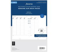 Filofax A5 1 semaine sur 2 pages vertical français 2025