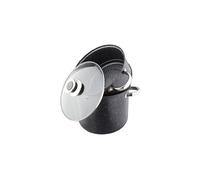 - 0008122 - couscoussier / cuit vapeur / faitout 3 en 1 - diamètre 24 cm - 8 litres - acier inoxydable haute qualité - tous feux dont inductio