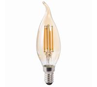 [00112841] Xavax Ampoule filam. LED, E14, 400lm remp. 35W, bgie cp vent, ambr...