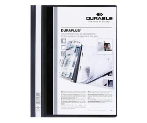 [00257901-5] DURABLE Lot de 5 Chemises à lamelles DURAPLUS pour A4 Noir