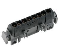 Legrand Bornier répartiteur isolé 004852 – phase 8 connexions 1,5–16 mm² à clipser sur rail DIN