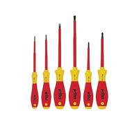00833 Jeu de 6 tournevis Pro SoftFinish VDE fente/philips