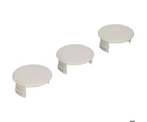 01 02 015 Couvercle de Bobine de Remplacement,Capuchons de Bobine faciles Installer en ABS 522994001 3 pices pour Coupe-Bordures R