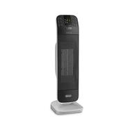 De Longhi HFX65V20 - Radiateur électrique soufflant - Céramique - 24 h - Intérieur - Noir - Blanc - LED