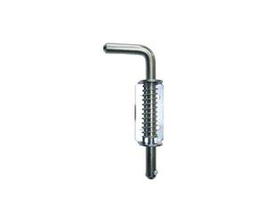 0166402 Verrou pistolet 14 mm zingué blanc