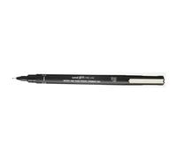 [02200 N-10] Uni-Ball Lot de 10 Feutres technique PIN pointe calibrée 0,2mm noir
