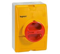 022171 - Interrupteur Sectionneur De Proximité Legrand 3p 16a - Boitier Jaune étanche Ip65