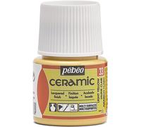 [025-033] Pébéo Flacon 45 ml peinture CERAMIC faïence et multi support Jaune ...