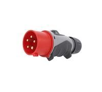 0253-6TT Connecteur: alimentation AC triphasées prise mâle mâle 32A PCE
