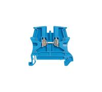 Legrand Borne de jonction à vis Viking 037104 – 16 mm², pas 12 mm, 1 entrée/1 sortie, Bleu