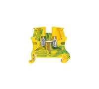 Legrand Borne de jonction 037171 Viking vert/jaune à vis 4 mm² pas 6 mm 1 entrée 1 sortie