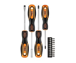 04-196 Set : tournevis Phillips, plat PH1, PH2, SL 6,5 14 pcs NEO TOOLS