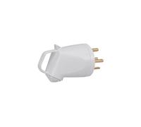 055857 - Fiche électrique male Legrand 3P+N+T 32A 400V - Sortie coudée à terre plate