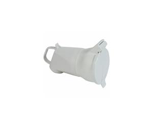 055865 - Fiche femelle Legrand 3P+T 32A 380V - Coudée avec volet et éclips de protection