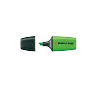 [07/33-3] STABILO Lot de 3 Surligneurs BOSS MINI Pointe Biseautée 2 - 5 mm Vert