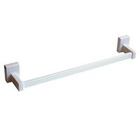 0700212 Porte-serviettes magnétique 400 mm, blanc, accessoires de plomberie pour radiateurs