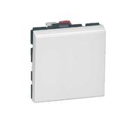077041 Poussoir inverseur Prog Mosaic 2 modules 6A 250V