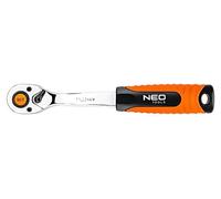 08-530 Cliquet 1/4" avec interrupteur 155mm dents : 90 NEO TOOLS