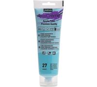 [089027] Pébéo Tube 120ml peinture acrylique décoCrème Turquoise