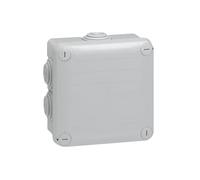 Legrand Boîte de dérivation carrée Plexo 092022 100 x 100 x 55 mm Gris RAL 7035