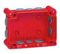 092045 Boîte De Dérivation Rectangulaire Plexo Dimensions 155x110x74mm Rouge Pour Erp - 10 Entrées - Legrand