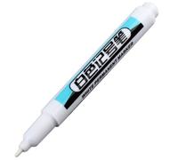 1,0 MM - Stylos de peinture blanc à tête longue, marqueur de trou profond pour peinture de roche pierre céram