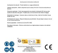 1 000 Pointes Acier Cp-W8 (Coil) - 3.4x22 mm pour Le Cloueur Hn 120 A - D-Work