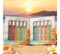 1/10 pièces Coffret cadeau de brume parfumée du Brésil, comprenant des senteurs d'amande, prune, vanille-amande, océan et sel de bambou océan. Convient pour l'été, la fête des mères, la fête des pères