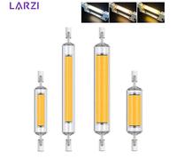 1-10 pièces haute puissance LED R7s COB Tube de verre 78mm 118mm J78 J118 COB ampoule 110V 220V 15W 20W 30W 50W maison remplacer lampe halogène 110V