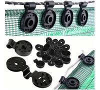 1-100 pièces Clips pour filet pare-soleil, clips pour toile d'ombrage de serre, clips pour filet pare-soleil de clôture en plastique, clips pour filet anti-insectes, verrous d'ombrage agricole, access