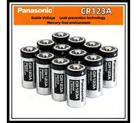 1-100 pièces, pile au lithium 3V CR123A d’origine pour caméra Panasonic Arlo, modèle DL123A, EL123A, CR17345, 123A, pile 123. 20pcs CR123A