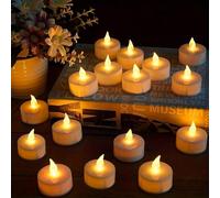 1/15 pièces Mini bougies électroniques à flamme réaliste, lumière chaude minimaliste cylindrique pour bougeoirs, convient pour la fête de remise des diplômes, la décoration de mariage et la table du d
