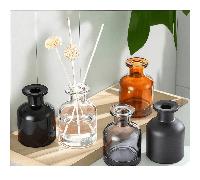 1/2/10 pièces Bouteilles diffuseurs de parfum d'intérieur vides de 50 ml, rechargeables, bocaux diffuseurs, contenants de stockage d'aromathérapie, accessoires diffuseurs pour remplacement DIY, cadeau