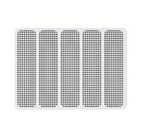 1/2/3/4/5 Pièces Autocollant Filtre À Écoulement De Drainage Et Écran Anti-insectes En Acier Inoxydable Autocollant Pour Portes Et Fenêtres 1 morceau de patch anti-moustique pour trou d'eau,2 morceaux