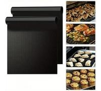 1/2/3/4 paquets de doublures de four anti-adhésives - tapis de four électrique et à gaz durables et réutilisables - résistants à la chaleur - protecteurs de four faciles à nettoyer - lavables au lave-