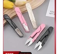 1/2/3/5 pièces Paire de ciseaux portable de 4,33 pouces | Ciseaux de coupe de fil | Ciseaux en forme de U pour la broderie et le point de croix | Couture | Cadeau de la Saint-Valentin 1 pièce = Rose,1