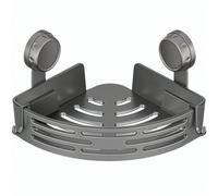 1/2/3 pièces Étagère de douche à ventouse triangulaire, étagère de salle de bain sans perçage, étagère d'angle à 3 niveaux pour salle de bain, étagère de douche d'angle à ventouse, étagère de rangemen