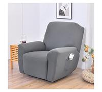 1/2/3 Places Housse de Fauteuil Relax Extensible, Housse de Fauteuil Relax Inclinable Electrique, Couverture de Chaise Canapé Relax avec Poche,Protecteur pour Fauteuil Inclinable ( Color : #2 , Size :