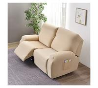 1/2/3 Places Housse de Fauteuil Relax Extensible, Housse de Fauteuil Relax Inclinable Electrique, Couverture de Chaise Canapé Relax avec Poche,Protecteur pour Fauteuil Inclinable ( Color : #5 , Size :