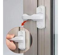 1/2/3 Serrure de en forme de T pour fenêtre et porte - Plastique durable et acier, style classique pour la de la maison 1 pièce,2 pièces,3 piècesABS