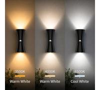 1/2/4 pièces Veilleuse à détecteur de mouvement, Lampe murale LED, Lampe murale magnétique, Veilleuse autocollante, Lampe murale sans fil, 3 modes d'éclairage, Mode nuit automatique, Lampe sans perçag