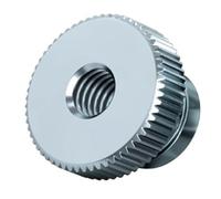1/2/5/10pc M3 M4 M5 M6 M8 M10 M12 304 Écrou Moleté En Acier Inoxydable, De Serrage À La Main, Pièces D'imprimantes 3D(Zinc open hole,M6 (2Pcs))