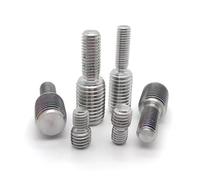 1/2/5 pièces adaptateur de filetage boulon mâle à mâle M3 M4 M5 M6 M8 M10 M12 M14 M16 à M20 304 boulon de vis de transfert à Double tête en acier inoxydable Discussion complète (Size : 5pcs M5x10-M8x