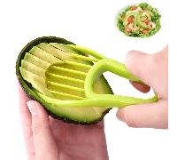 1/2/5 pièces Coupeur d'avocat 3-en-1, Dénoyauteur & Éplucheur, Couteau à beurre, Outils de coupe de fruits et légumes, Ustensiles de cuisine en plastique Taille Unique,2 pièces,5 piècesPolypropylène