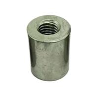 1/2/5pc M8 M10 M12 M14 M16 304 Acier Inoxydable Allonger Écrou De Couplage Rond Filetage Interne Manchon Joint Cylindrique Écrous Tubulaires(M12x20x30(1pcs))