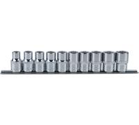 1/2" CHROMEplus Jeu de douilles à 12 points, 10 pcs 10-19mm