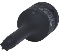 1/2" Impact socket for Torx screws, long, T45, on hang tag